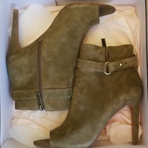 BCBGeneration Open Toe Ankle Boots